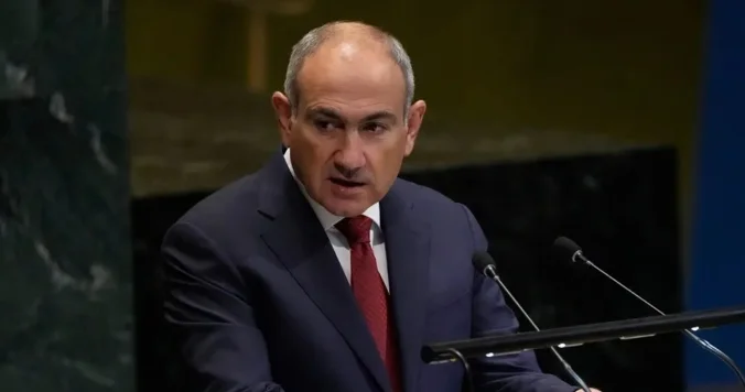 Paşinyan BMT də Zəngəzur dəhlizinin əhəmiyyətindən və Konstitusiya dəyişikliyindən danışıb