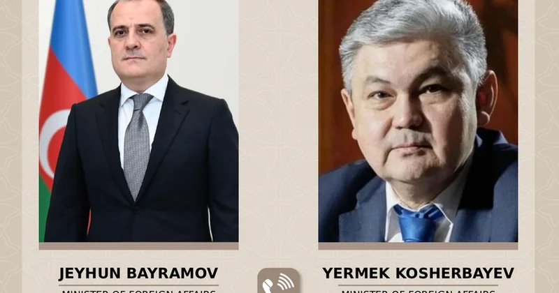 Ceyhun Bayramov Qazaxıstanın yeni xarici işlər nazirini təbrik edib