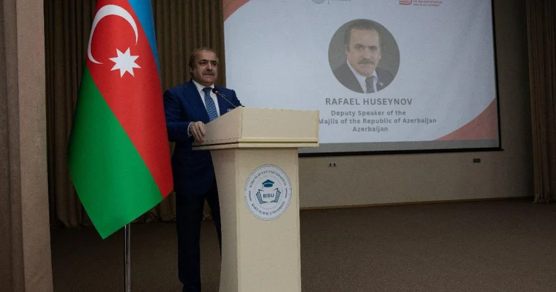 Akademik Rafael Hüseynov: Azərbaycanın Balkan ölkələri ilə siyasi, iqtisadi, mədəni elmi əlaqələri daim inkişaf edir