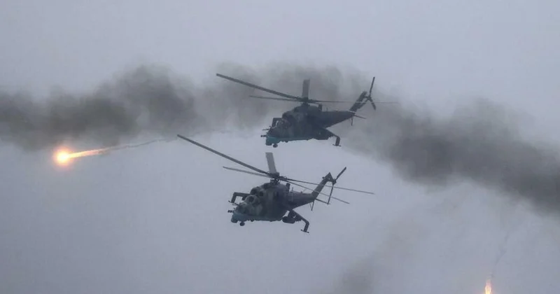 Ukrayna Rus helikopterini partlatdı