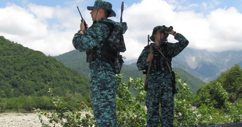 DSX dən İranla sərhəddə ƏMƏLİYYAT Saxlanılanlar var FOTO