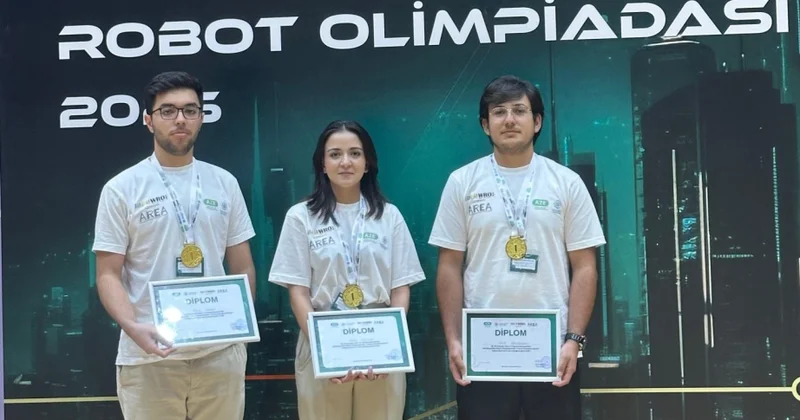 BMU İNHA İDP tələbəsi Dünya Robot Olimpiadasına seçim turunda birinci yeri qazanıb