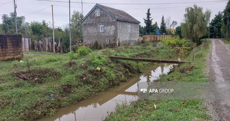 Astarada leysanla bağlı təxliyə olunan sakinlər evlərinə qayıdıblar FOTO