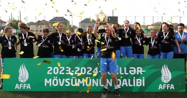 Sabah ın qızları çempionluğu bayram edib