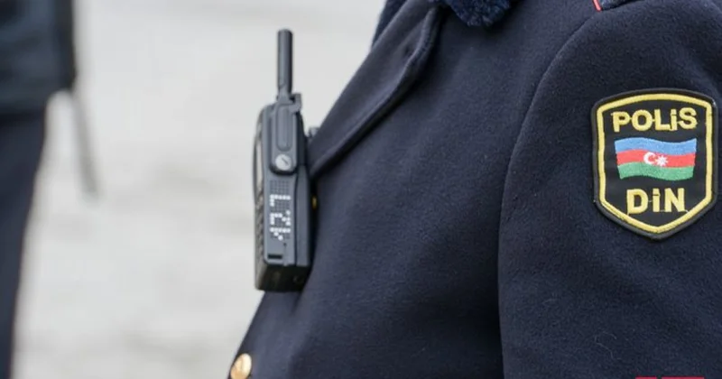 Polis Balakəndə çaydan çınqıl daşınmasını araşdırır