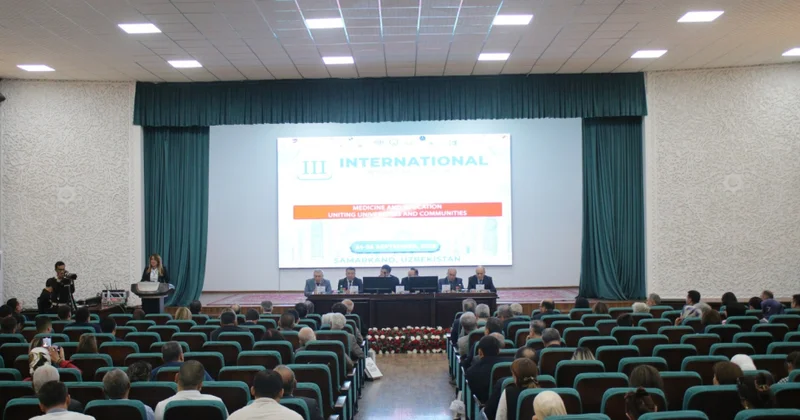 NDU nun nümayəndə heyəti Səmərqənddə III Beynəlxalq Tibbi Forumda iştirak edib