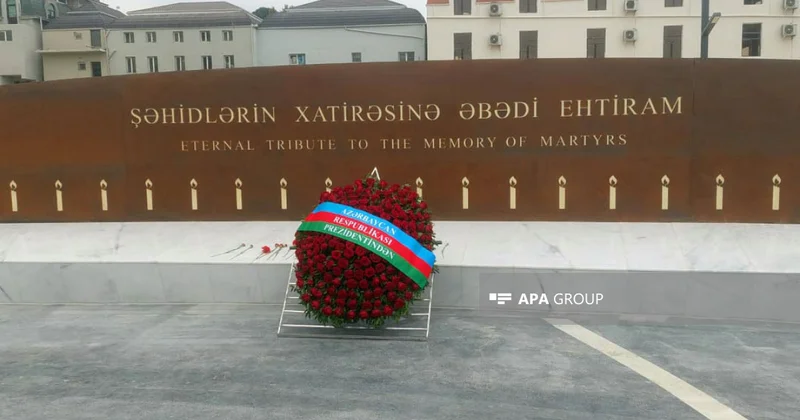 Gəncə Memorial Kompleksinə media tur təşkil edilib FOTO