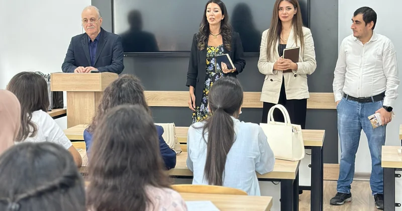 BDU nun Psixoloji yardım sektoru I kurs tələbələri ilə görüş keçirib