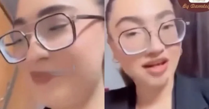 Şəkidə çay stəkanına tüpürən qız DANIŞDI KONKRET