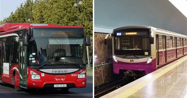 В Азербайджане установлены новые тарифы на пассажирские перевозки в метро и автобусных маршрутах