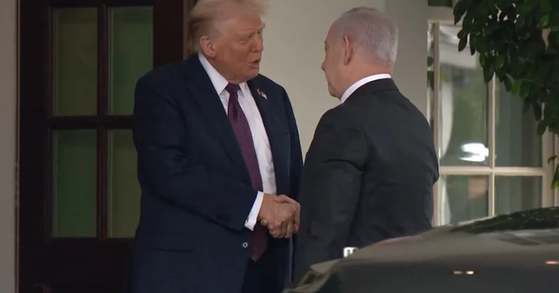 Ağ evdə Trampla Netanyahu arasında görüş keçirilir