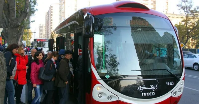Bu avtobuslarda qiymət 65 qəpik oldu SİYAHI