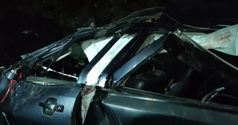 Xaçmazda çaya düşən avtomobildə xəsarət alanların vəziyyəti məlum oldu