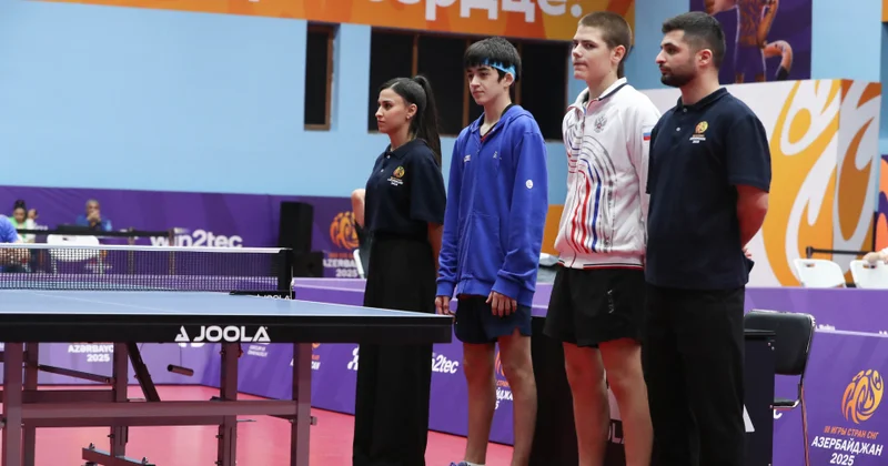 Azərbaycanın stolüstü tennis millisi MDB Oyunlarını 9 medalla başa vurub