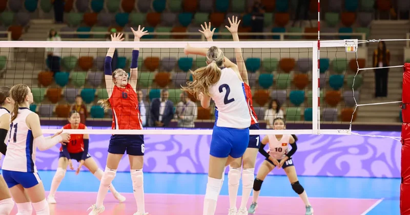 III MDB Oyunları: Azərbaycan millisi voleybolda ilk qələbəsini əldə etdi