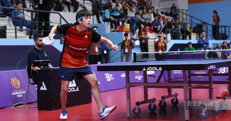 III MDB Oyunları: stolüstü tennis yarışlarının qalibi müəyyənləşdi FOTOLAR