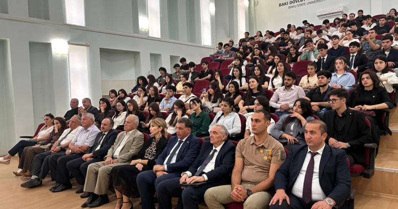 BDU da “Zəfər ayı”: Yaddaşımızda yaşayan qəhrəmanlar