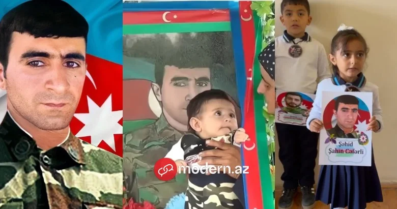 Nə Şahin övladının üzünü görə bildi, nə də qızımız atasını... Şəhid xanımı