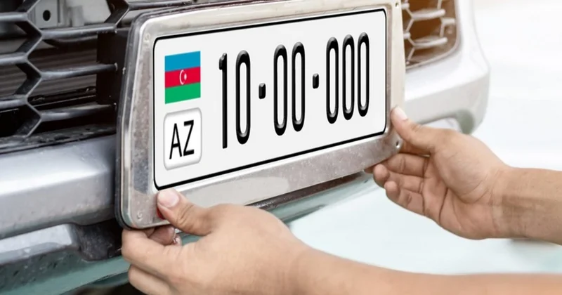 Azərbaycanda mənzil qiymətinə maşın nömrələri 600 MİN MANAT!