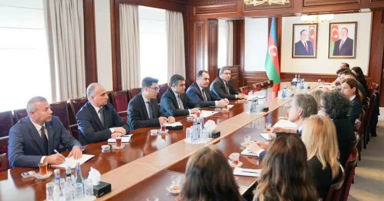 Avropa Təşkilatlarının əməkdaşları Azərbaycandadır FOTO