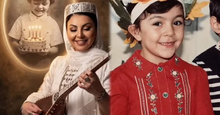 Ad günündə arxivini paylaşdı Video