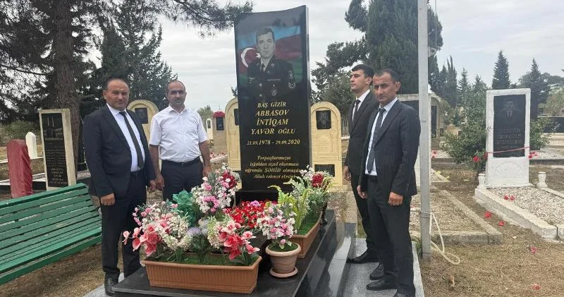 Vətən müharibəsi şəhidi İntiqam Abbasovun şəhadətinin 6 cı ildönümü anıldı