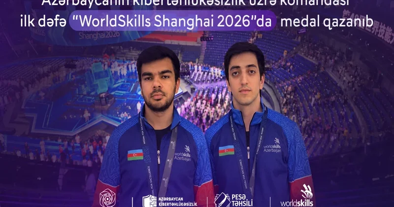 Азербайджан завоевал историческую награду WorldSkills в кибербезопасности