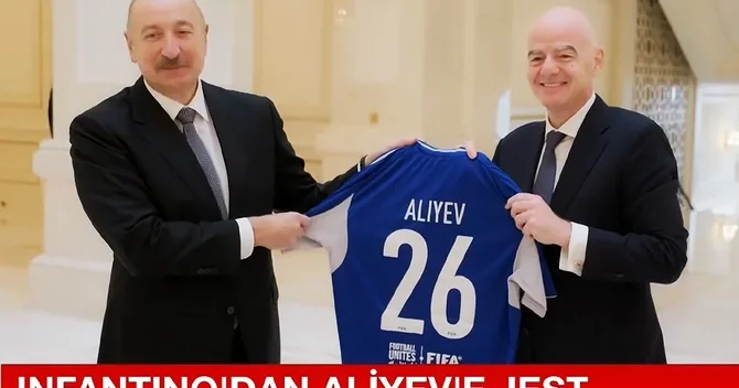 Haber Global İlham Əliyevlə Canni İnfantinonun görüşündən reportaj hazırladı