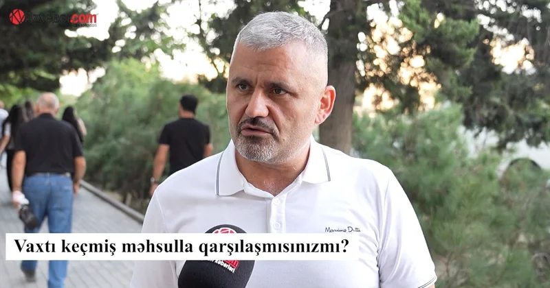Vaxtı keçmiş məhsulla qarşılaşmısınız? VİDEOSORĞU
