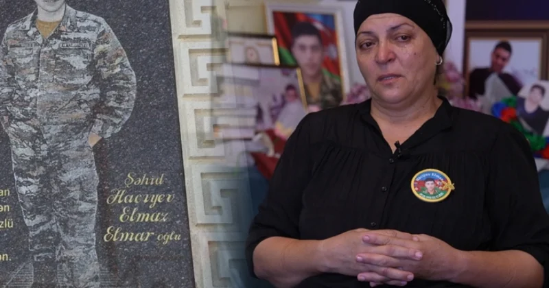 “Şəhid olduğunu yuxumda görmüşdüm” Elmaz Hacıyevin anası