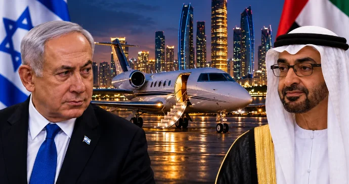 Netanyahu şəxsi biznes cetlə BƏƏ yə uçdu: Səfərin detalları açıqlandı
