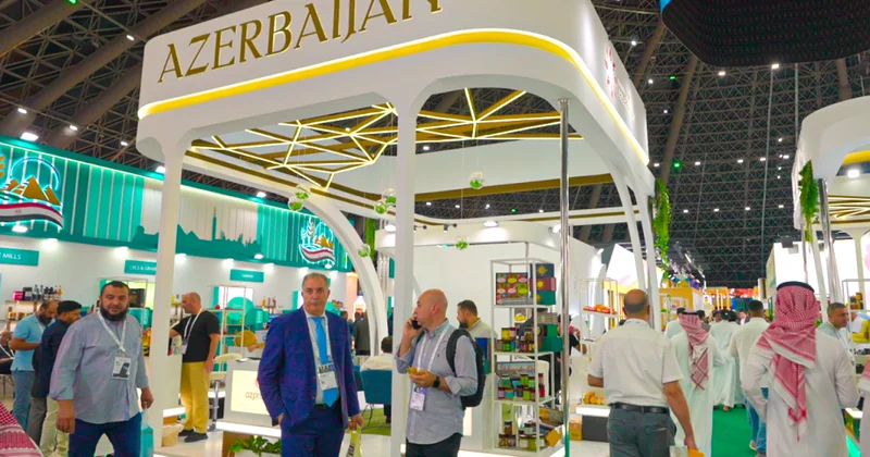 Azərbaycan məhsulları Ciddədə “The Saudi Food Show 2026” sərgisində nümayiş olunur