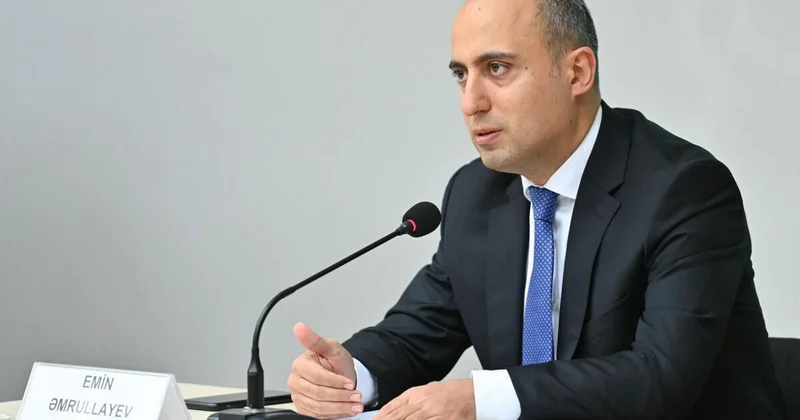 Nazirlə jurnalist arasında gərginlik yaşandı (Video)
