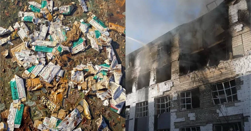 Məşhur “Darnitsa” şirkəti bombardman edildi İllərdir “qəpik quruşa” aldığımız dərmanlar bahalaşacaq?