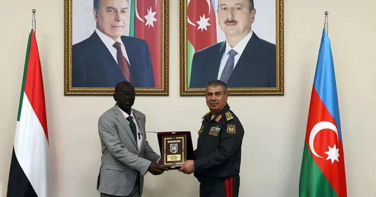 Sudanla hərbi texniki əməkdaşlıq məsələləri müzakirə edildi FOTO