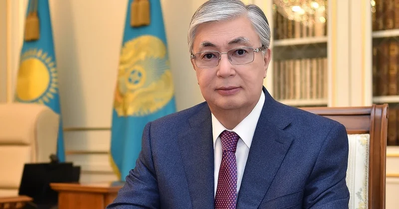 Tokayev Almaniya Prezidentini təltif etdi
