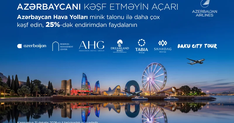 AZAL dan Turizm İşçiləri Günü münasibətilə sərnişinlərə xüsusi TƏKLİF