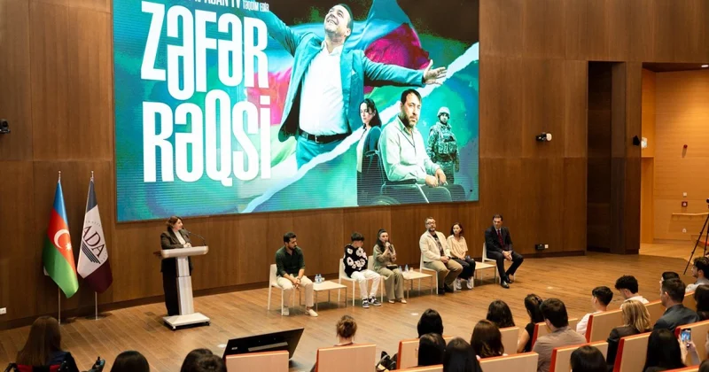 ADA Universitetində şanlı zəfər tariximiz “Zəfər Rəqsi” filminin nümayişi ilə anılıb FOTO