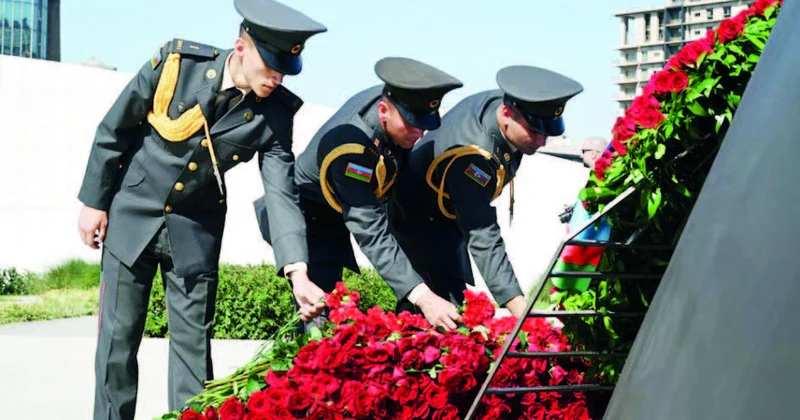Azərbaycan Ordusunda Anım Günü mərasimləri