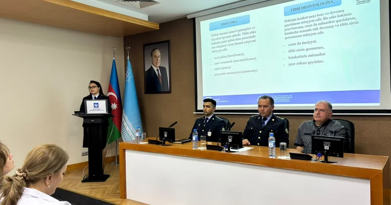 Tibbi Xidmət İdarəsində “Gömrük və səhiyyə işçilərinin etika və peşə davranışı standartları” mövzusunda tədbir keçirilib