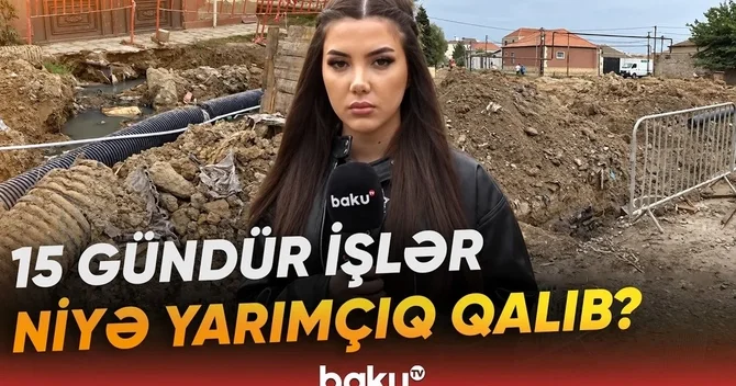 Zabratda kanalizasiya və su problemi yenidən baş qaldırdı: Sakinlər ÇIXILMAZ VƏZİYYƏTDƏ
