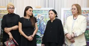 “Loqos Qadın Uzunömürlük Rezidensiyası” və Qənirə Paşayevanın Xatirə Otağı açılıb FOTO