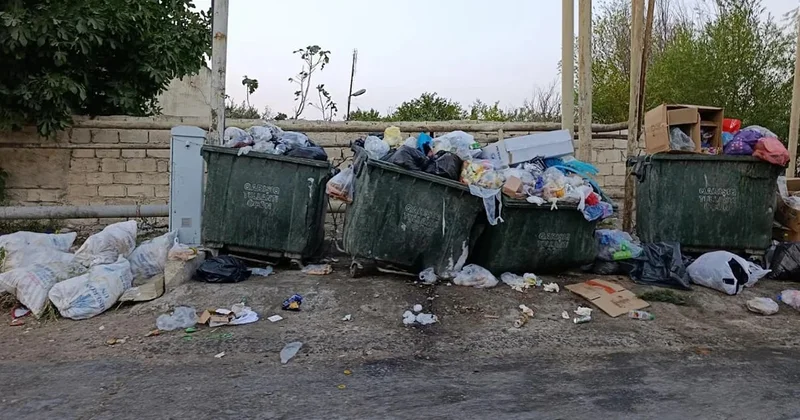 Sabunçu rayonunda antisanitar vəziyyət FOTO