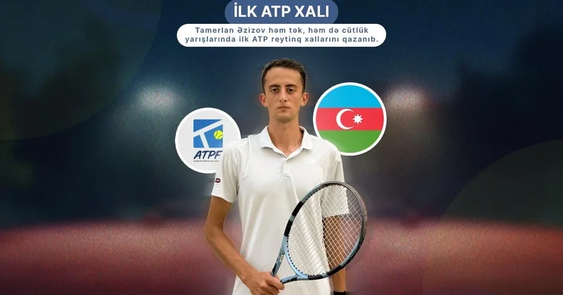 Tamerlan Əzizov ilk ATP reytinq xallarını qazanıb