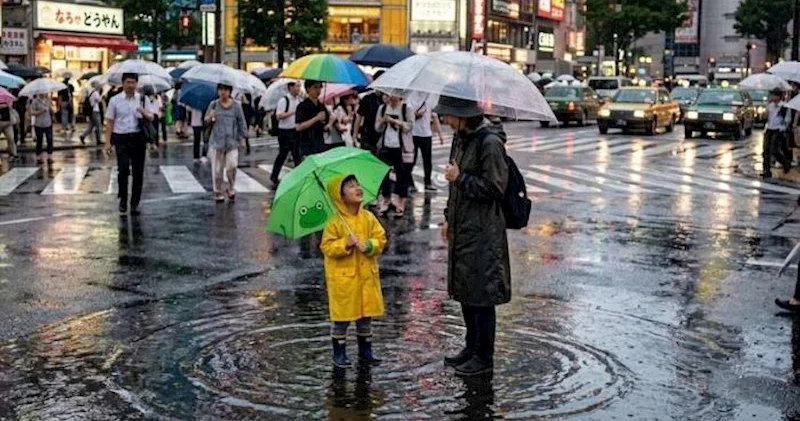 Tokio 34 günlük yağışla rekord vurdu