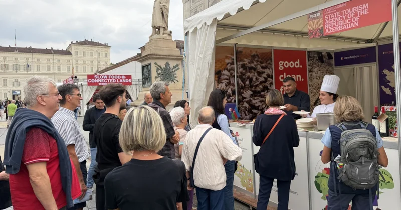 Azərbaycanın qastroturizm imkanları İtaliyada beynəlxalq festivalda təqdim olunub
