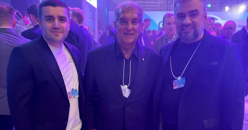 “Şəfa” klubunun prezidenti Xuan Laporta ilə həmsöhbət olub