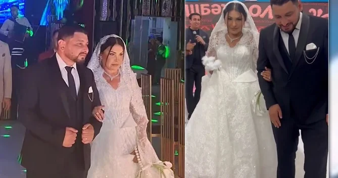 Azərbaycanlı aparıcının TOYUNDAN GÖRÜNTÜLƏR