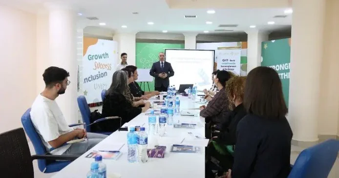 Sumqayıtda QHT lər üçün rəqəmsal kommunikasiya təlimi keçirilib