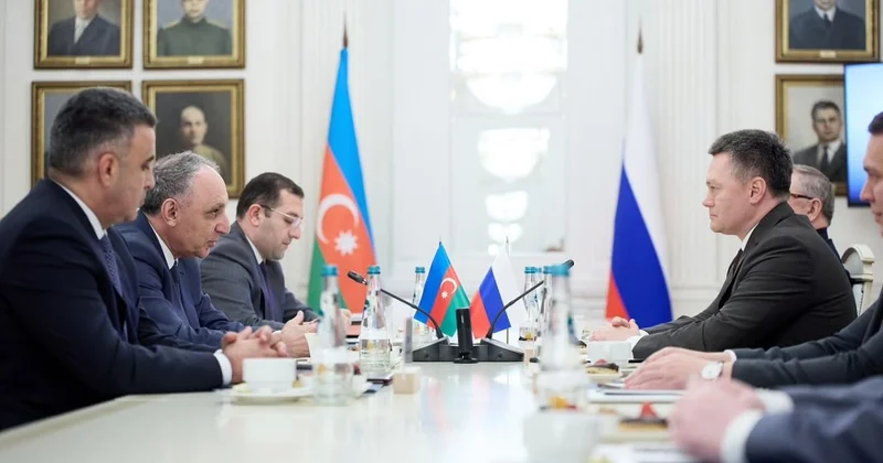 Kamran Əliyev Rusiya Ali Məhkəməsinin sədri ilə görüşüb FOTOLAR